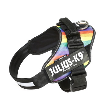 Ham IDC Power pentru caini Julius K9, Talie medie, 23-30 kg, Curcubeu Ham IDC Power pentru caini Julius K9, Talie medie, 23-30 kg, Curcubeu