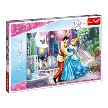 Puzzle copii Trefl, 260 piese, model Disney Princess Puzzle copii Trefl, 260 piese, model Disney Princess