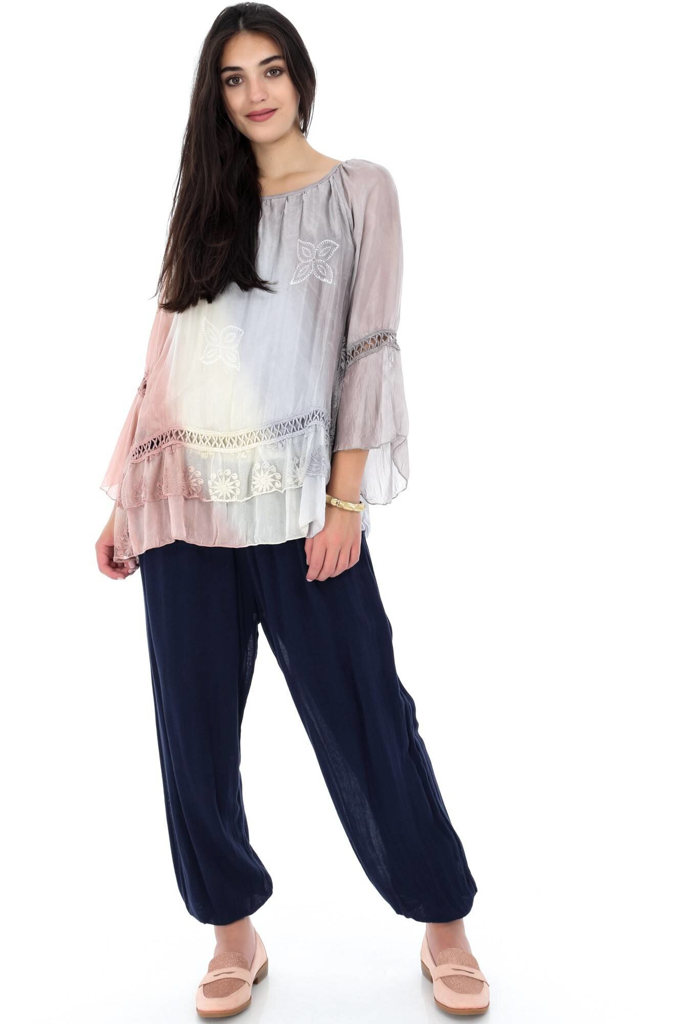 Bluza de dama, multicolora, ROH, in degrade , M