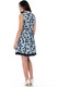 Rochie albastra, ROH, cu imprimeu, S