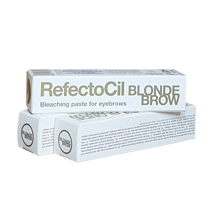 Set vopsea sprancene si gene - decoloranta - 3 buc - Refectocil