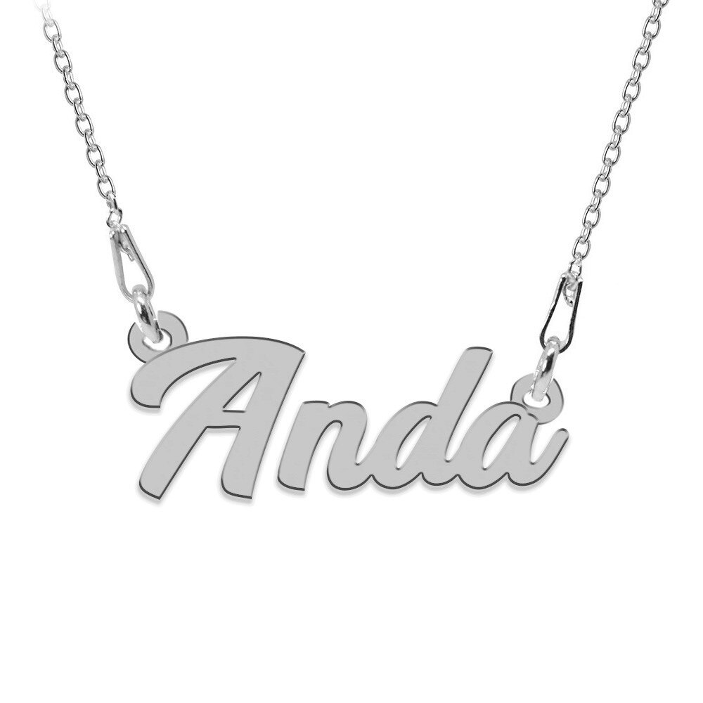 Colier Argint, Nume Anda, BijouxMAG, 45 cm