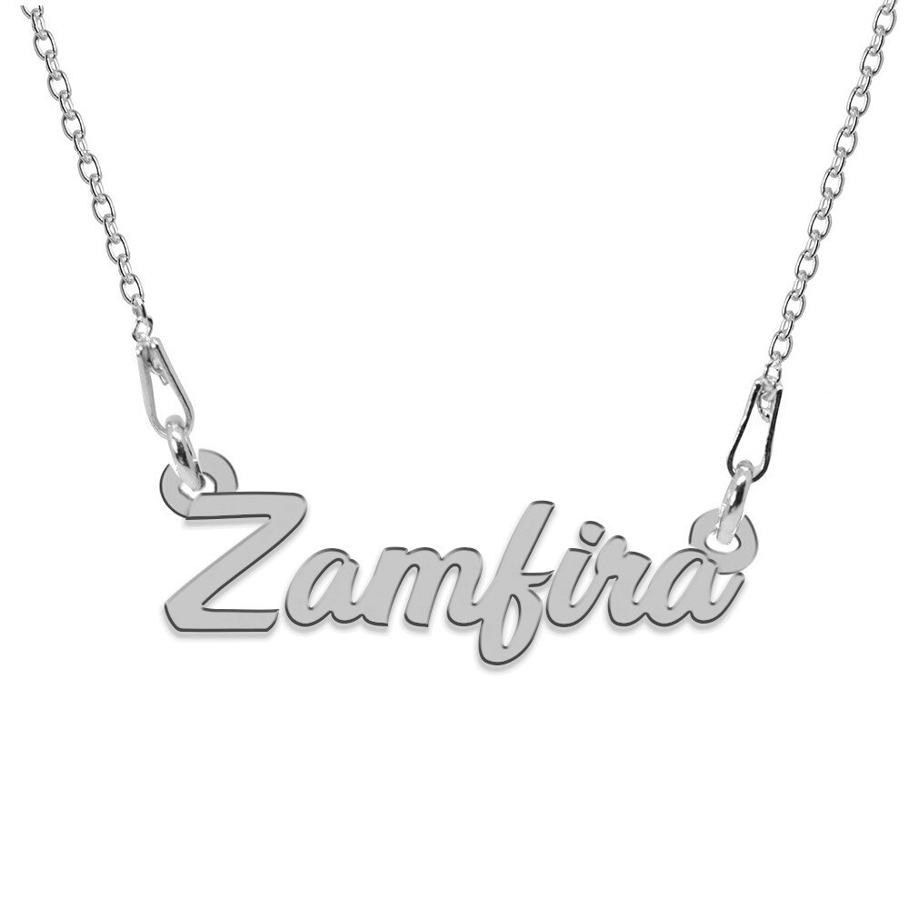 Colier Argint 925, Nume Zamfira , BijouxMAG, 45 cm