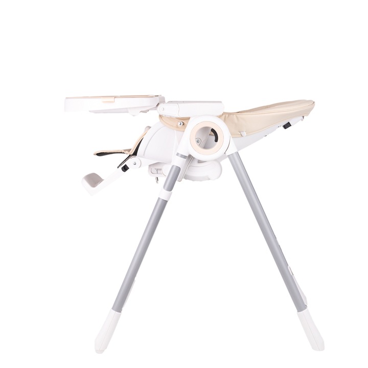 Scaun de masa X-6 BUF BOOF 4 pozitii inclinare pana la 180 grade, reglabil 7 pozitii inaltime, Crem