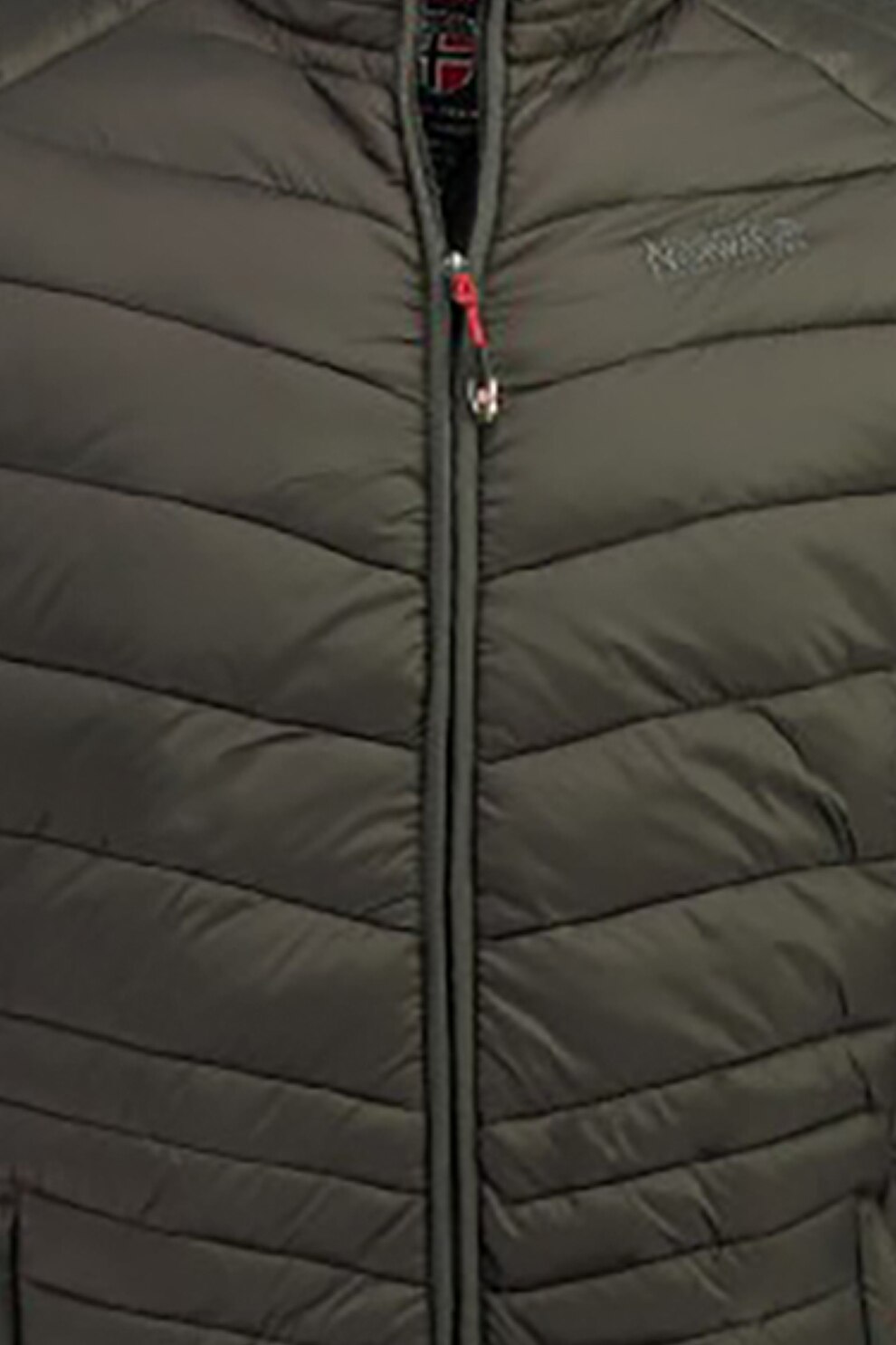 Geographical Norway, Damyel cipzáros télikabát, Sötétszürke, S - eMAG.hu