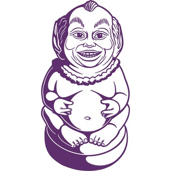 Totem India - Sticker Decorativ - Indigo - 62 x 120 cm Totem India - Sticker Decorativ - Indigo - 62 x 120 cm