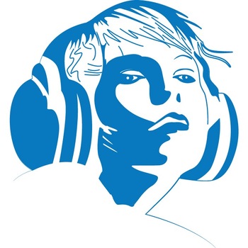 Tipa cu casca - Sticker Decorativ - Albastru - 83 x 90 cm Tipa cu casca - Sticker Decorativ - Albastru - 83 x 90 cm