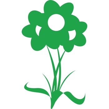 Decoratiune florala - Sticker Decorativ - Verde - 75 x 125 cm Decoratiune florala - Sticker Decorativ - Verde - 75 x 125 cm