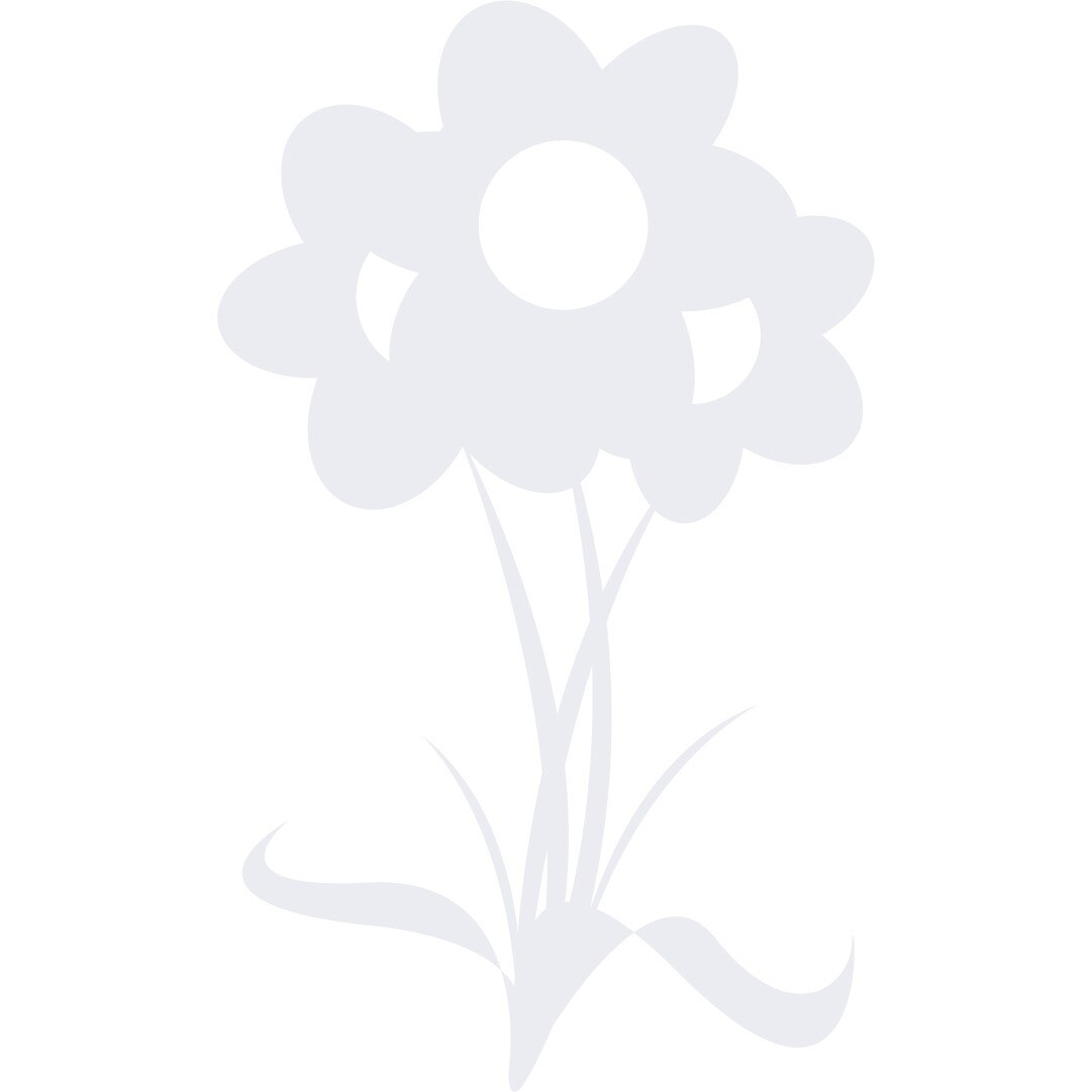 Decoratiune florala - Sticker Decorativ - Alb polar - 100 x 166 cm