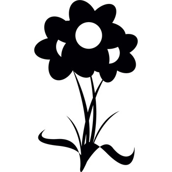 Decoratiune florala - Sticker Decorativ - Negru - 100 x 166 cm Decoratiune florala - Sticker Decorativ - Negru - 100 x 166 cm