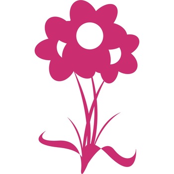Decoratiune florala - Sticker Decorativ - Magenta - 100 x 166 cm Decoratiune florala - Sticker Decorativ - Magenta - 100 x 166 cm