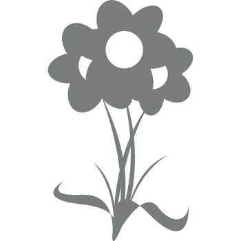 Decoratiune florala - Sticker Decorativ - Gri Metal - 100 x 166 cm Decoratiune florala - Sticker Decorativ - Gri Metal - 100 x 166 cm