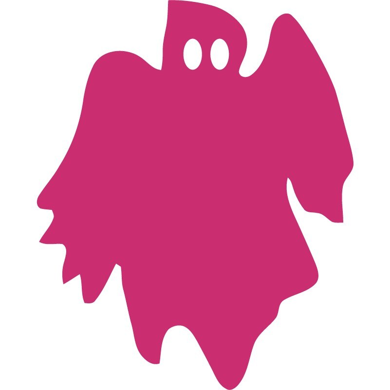 Fantoma - Sticker Decorativ - Magenta - 110 x 135 cm