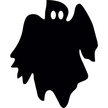 Fantoma - Sticker Decorativ - Negru - 83 x 102 cm Fantoma - Sticker Decorativ - Negru - 83 x 102 cm