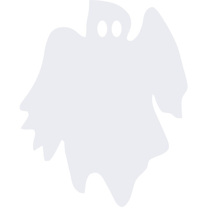 Fantoma - Sticker Decorativ - Alb polar - 83 x 102 cm