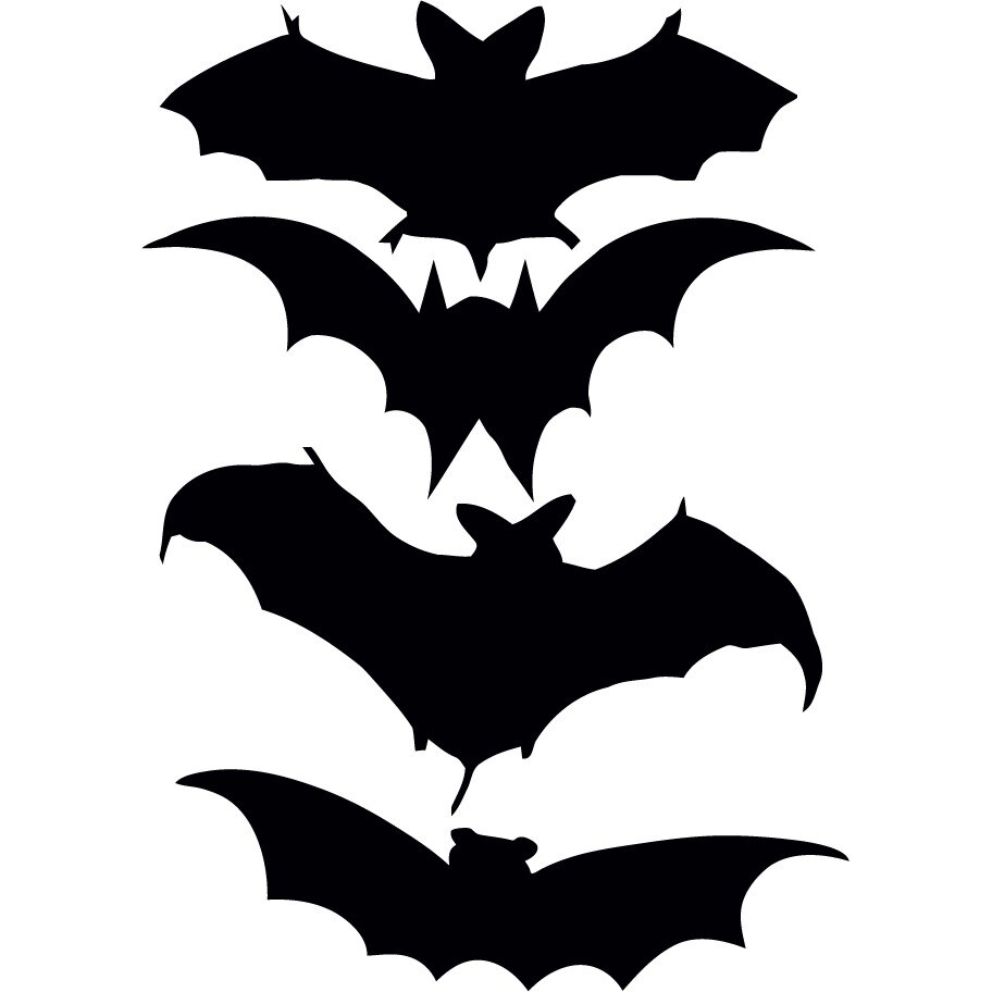 Liliecii - Sticker Decorativ - Negru - 110 x 154 cm