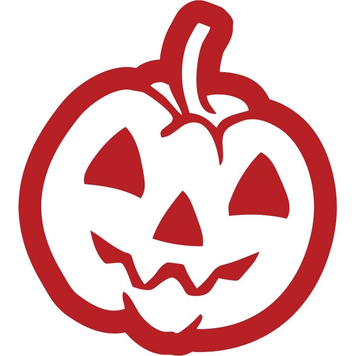 Dovleacul - Sticker Decorativ - Rosu Cardinal - 110 x 123 cm