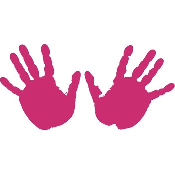 Stop - Sticker Decorativ - Magenta - 121 x 60 cm Stop - Sticker Decorativ - Magenta - 121 x 60 cm