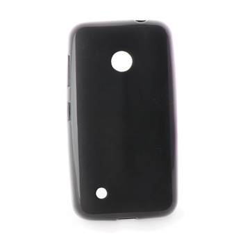 Husa Nokia Lumia 530 - S Line - silicon negru Husa Nokia Lumia 530 - S Line - silicon negru