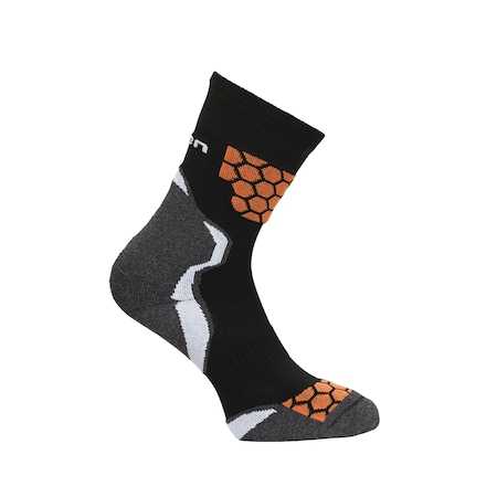Спортни чорапи за туризъм Trek Оранжеви
