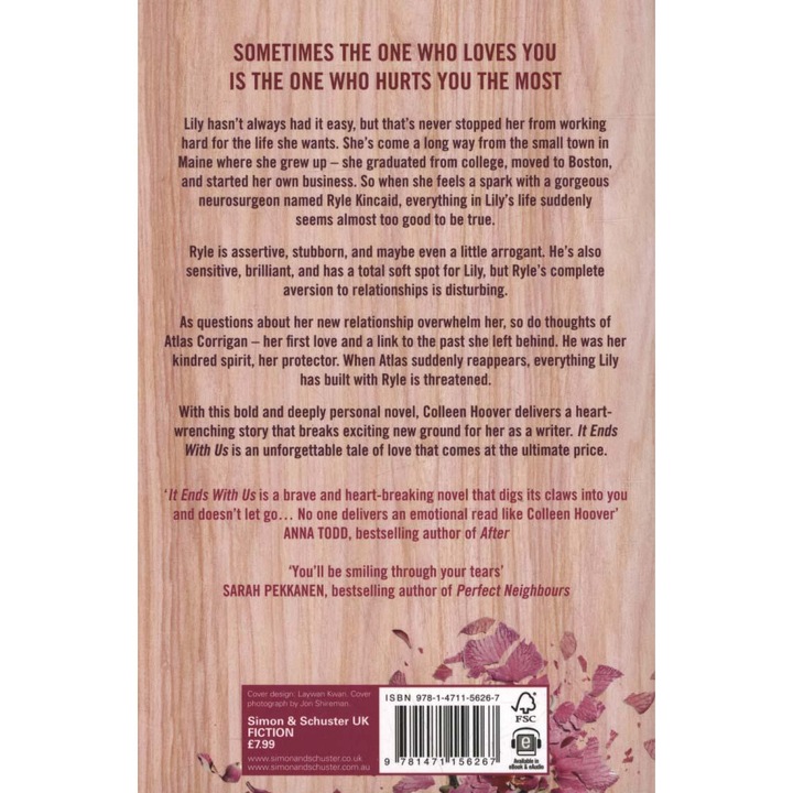 It ends with us - Colleen Hoover