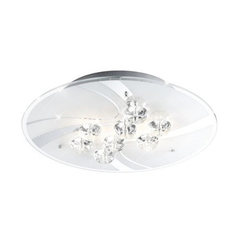 Plafoniera moderna cromata Diamantis cu surse ECO halogen incluse 2 x 70W, 40107, Esto Lighting Austria Plafoniera moderna cromata Diamantis cu surse ECO halogen incluse 2 x 70W, 40107, Esto Lighting Austria