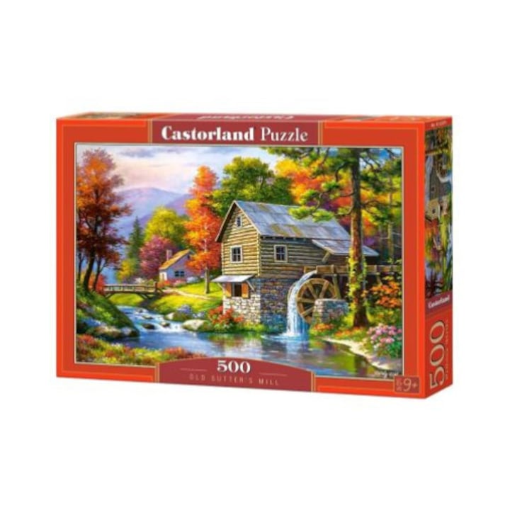 Puzzle Castorland - 500 de piese - Sung Kim : Vechea moara