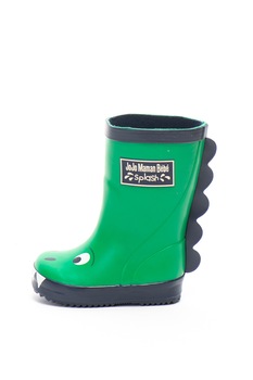 JoJo Maman Bebe, Cizme de ploaie cu model cu dinozauri, Verde, 20 EU JoJo Maman Bebe, Cizme de ploaie cu model cu dinozauri, Verde, 20 EU