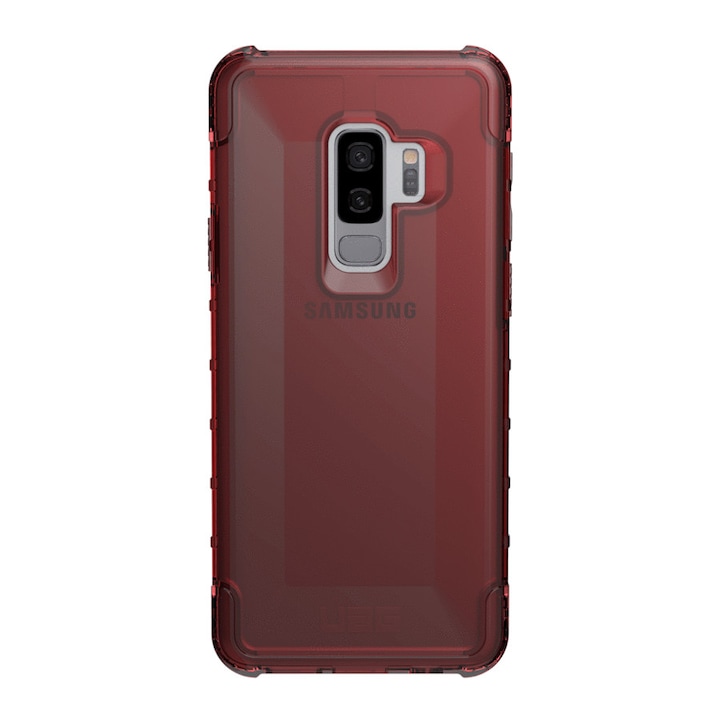 Калъф, UAG калъф, съвместим с Samsung Galaxy S9 Plus, твърд калъф, Plyo Crimson Red, червен