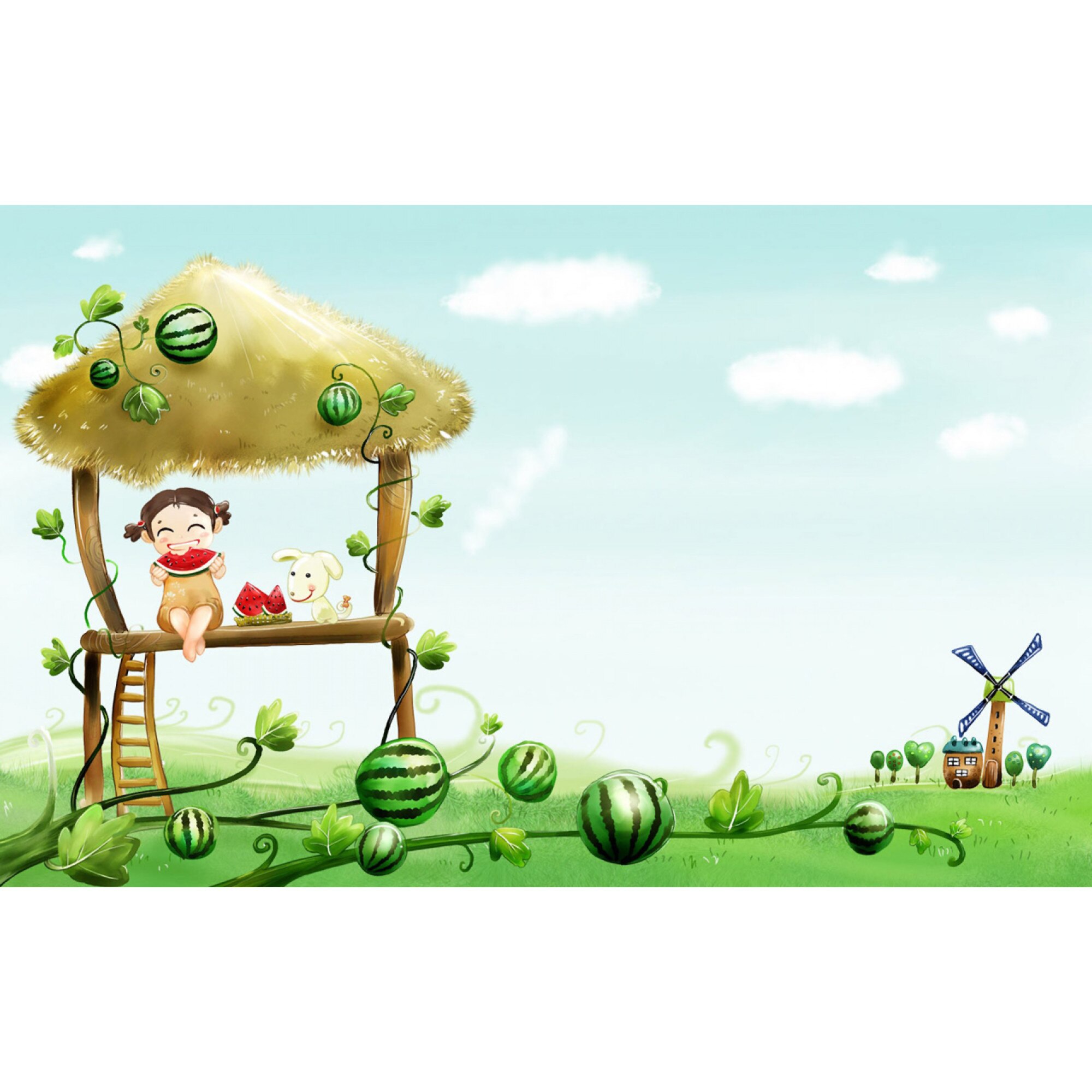 Tablou camera copii, 70x50 cm