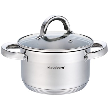 Oala KLAUSBERG KB-7125 4 l, 22 cm, otel Oala KLAUSBERG KB-7125 4 l, 22 cm, otel