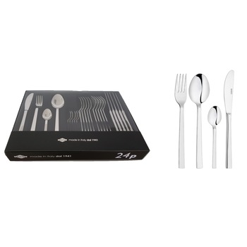 Set tacam Ginevra in cutie design 24 ps Set tacam Ginevra in cutie design 24 ps