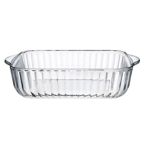 Vas termorezistent dreptunghiular 2l Borcam