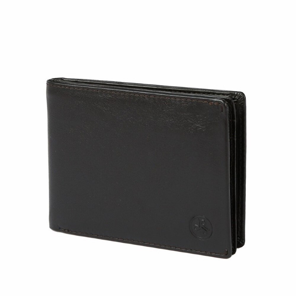 Portofel piele naturala cu protectie RFID 913 MI, Carraro, Maro