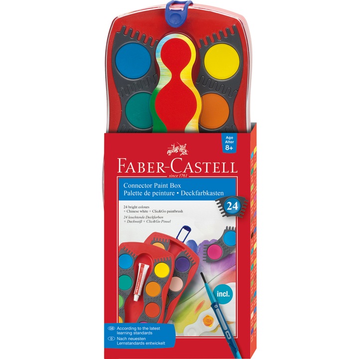 Faber-Castell Connector vízfesték, 24 szín