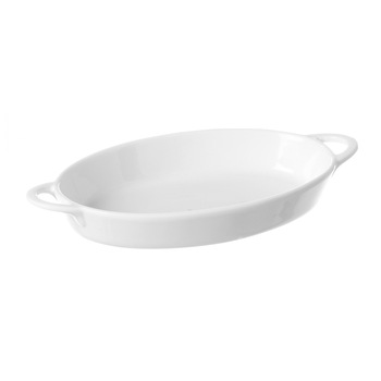 Vas aperitive oval Hendi, portelan, 27x18x(H)4 cm Vas aperitive oval Hendi, portelan, 27x18x(H)4 cm