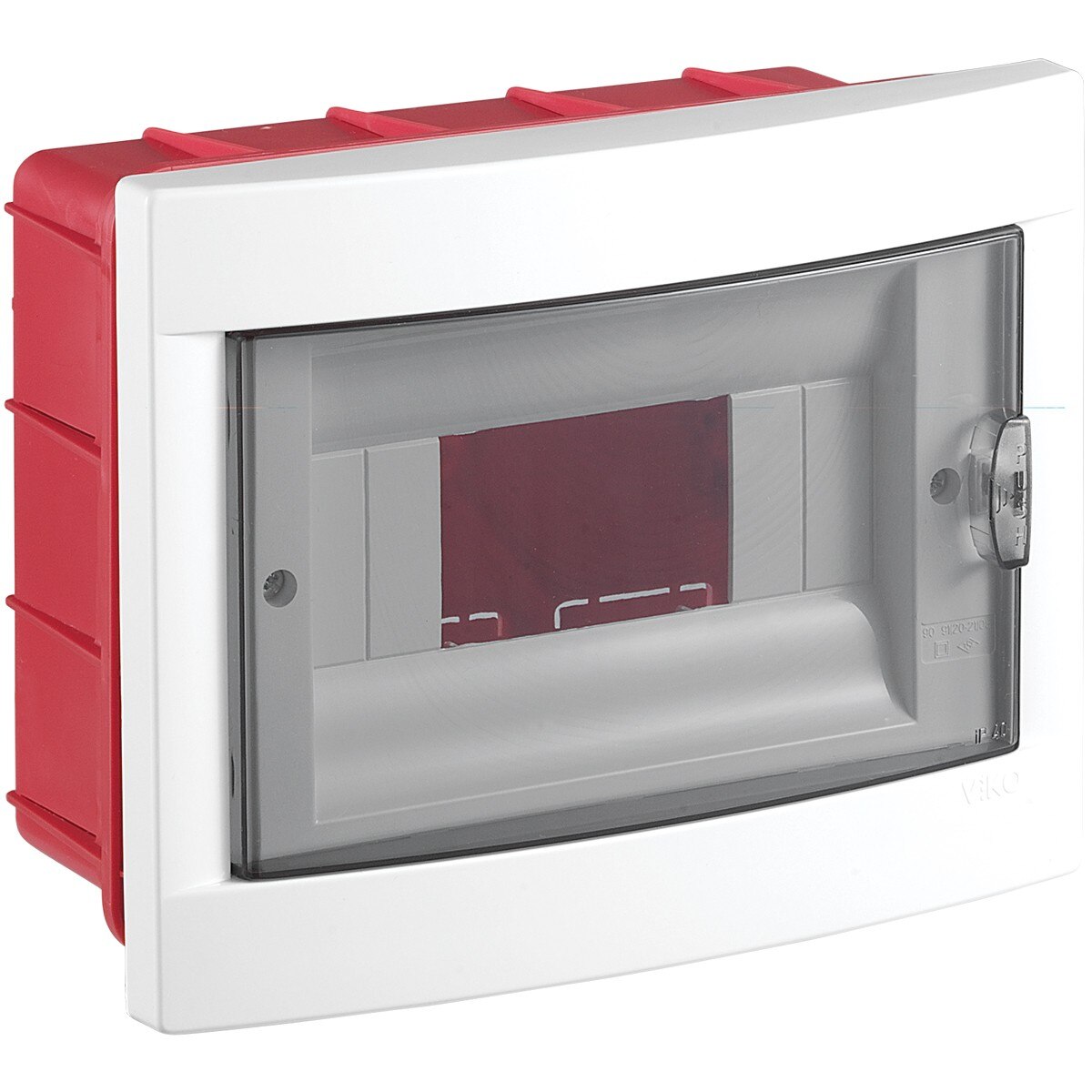 Tablou electric Viko VL-CS8.I, 1 rand x 8 module, Montaj incastrat, Alb