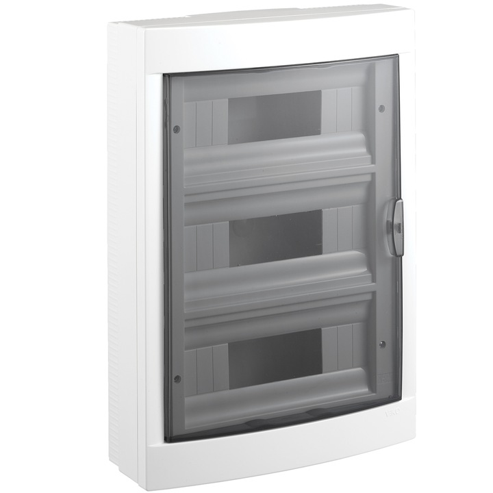 Електрическо табло Viko VL-CS36.A, 3 реда х 36 модула, Повърхностен монтаж, Бяло