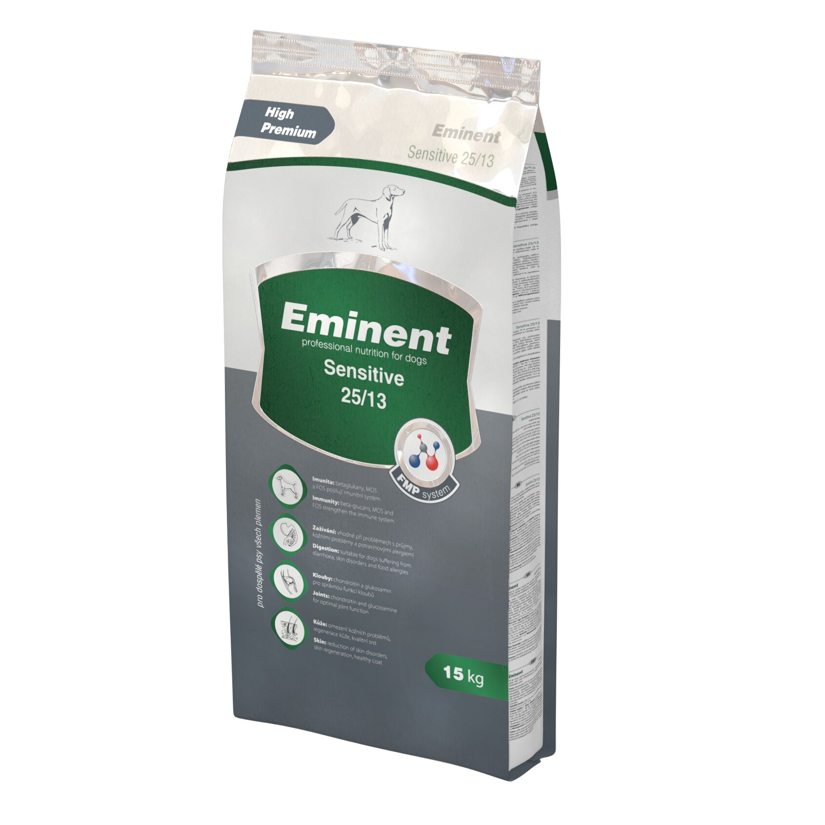 Hrana uscata pentru caini Eminent, Sensitive, 15 kg