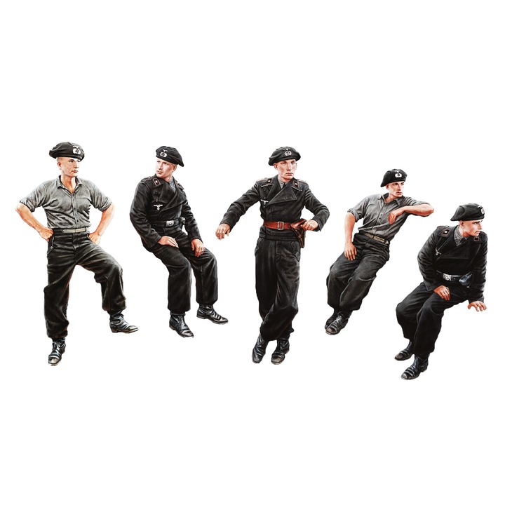 Военен модел MiniArt Германски танков екипаж Франция 1940 1:35 Mini 35191