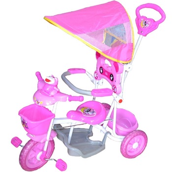 Tricicleta Roz cu forme de Animale Tricicleta Roz cu forme de Animale