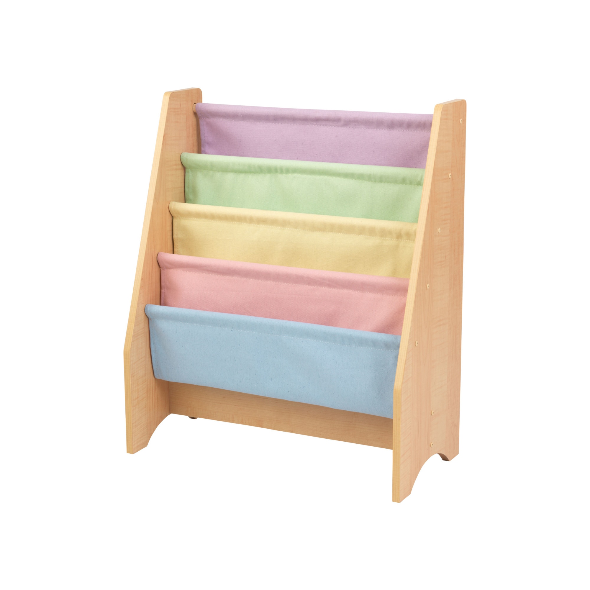 Spatiu depozitare carti Sling Bookshelf, Pastel & Natural - Kidkraft