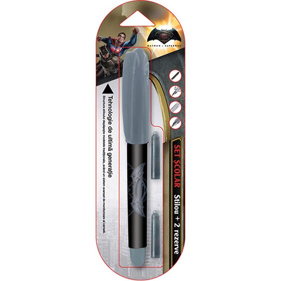 Stilou Basic Batman + 2 rezerve