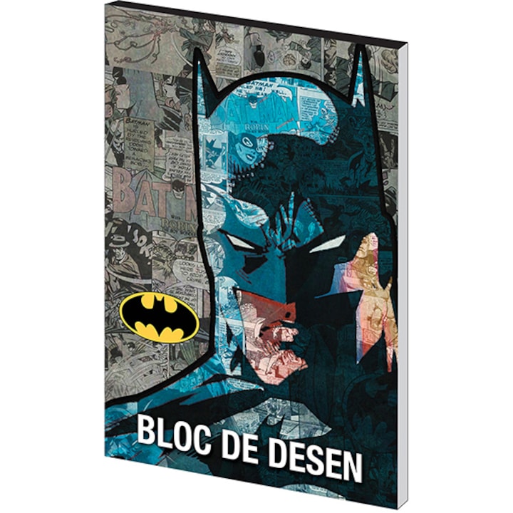 Bloc desen Disney BATMAN A4 160g 16 file