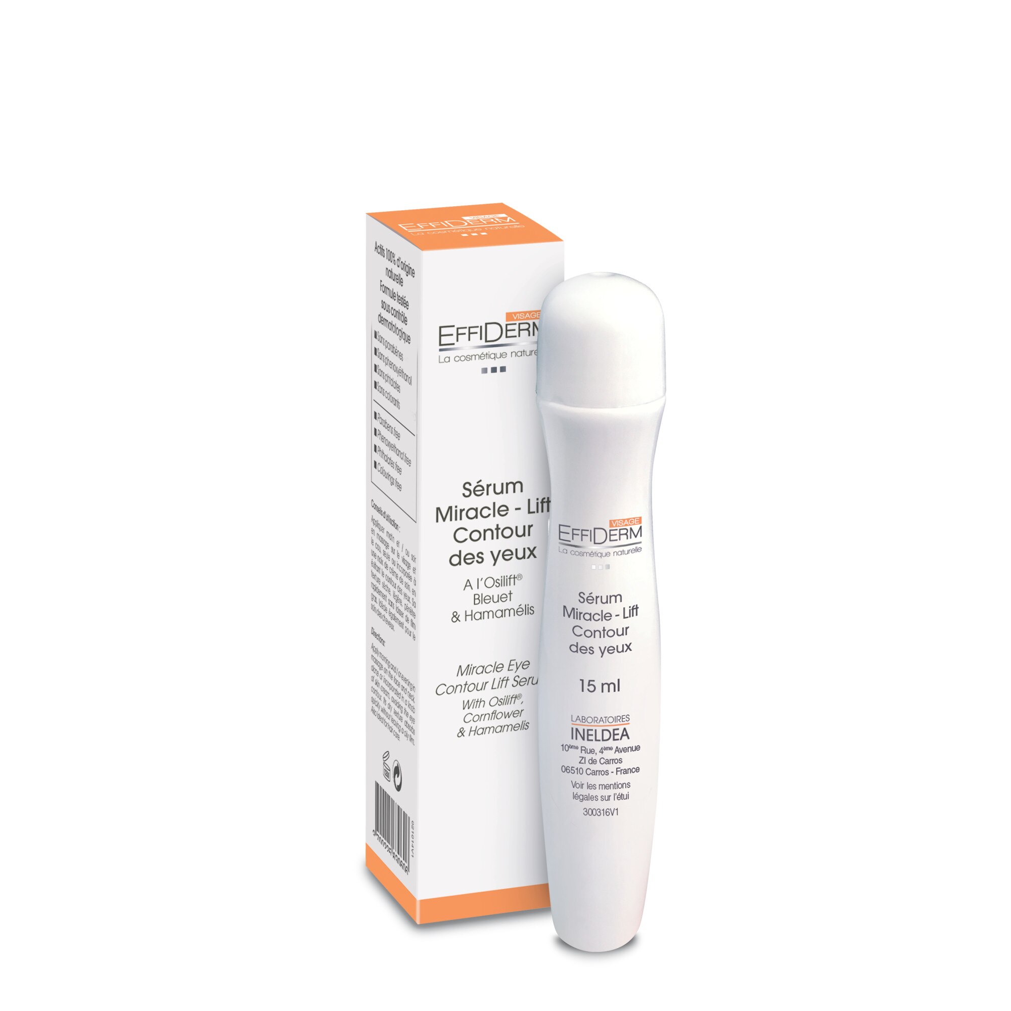 Ser contur de ochi Effiderm, roll-on 15 ml