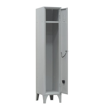 Vestiar metalic cu picioare, 1 usa, 350x350x1800mm H Vestiar metalic cu picioare, 1 usa, 350x350x1800mm H