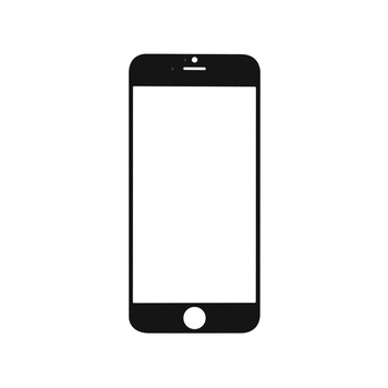 Geam iPhone 6S Plus, Negru Geam iPhone 6S Plus, Negru