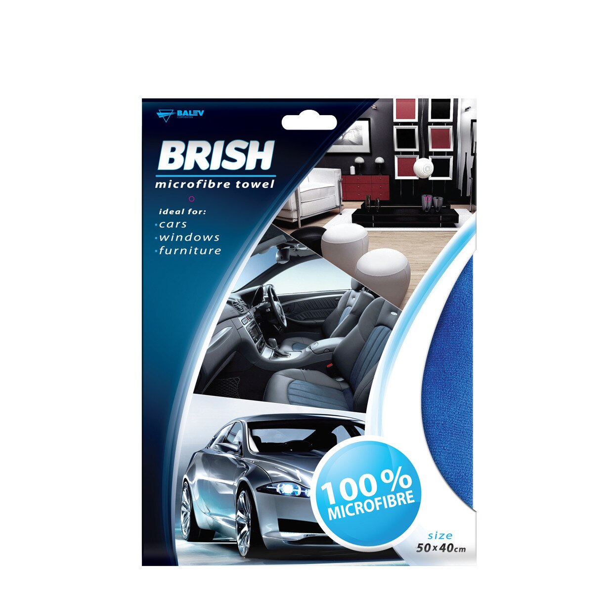 Laveta Microfibra Areon Blue