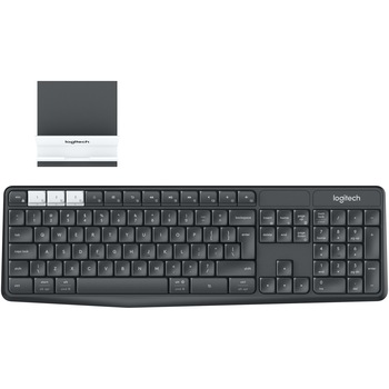 Kit Tastatura + Stand Telefon Logitech K375s, Wireless Kit Tastatura + Stand Telefon Logitech K375s, Wireless