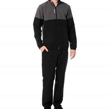 Trening Reebok TS Woven pentru barbati, Negru/Gri Trening Reebok TS Woven pentru barbati, Negru/Gri